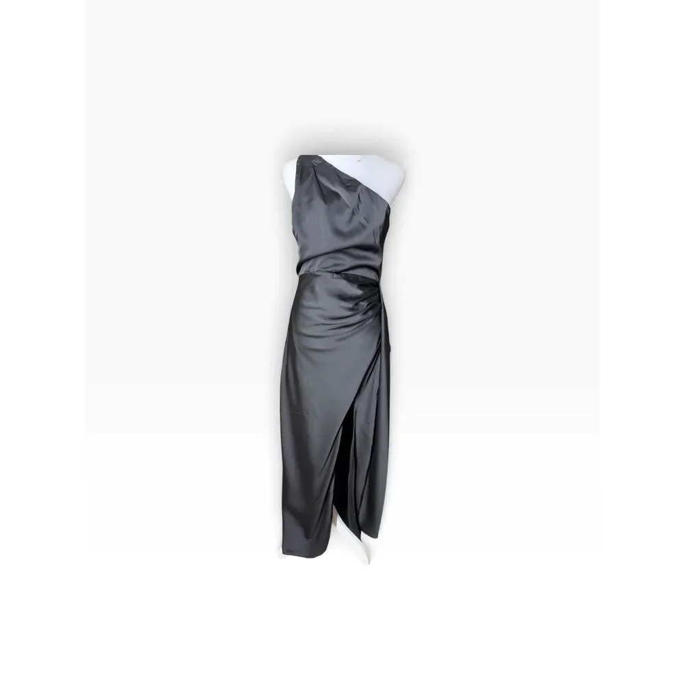 Lulus Black Spaghetti Strap Dress Medium_3